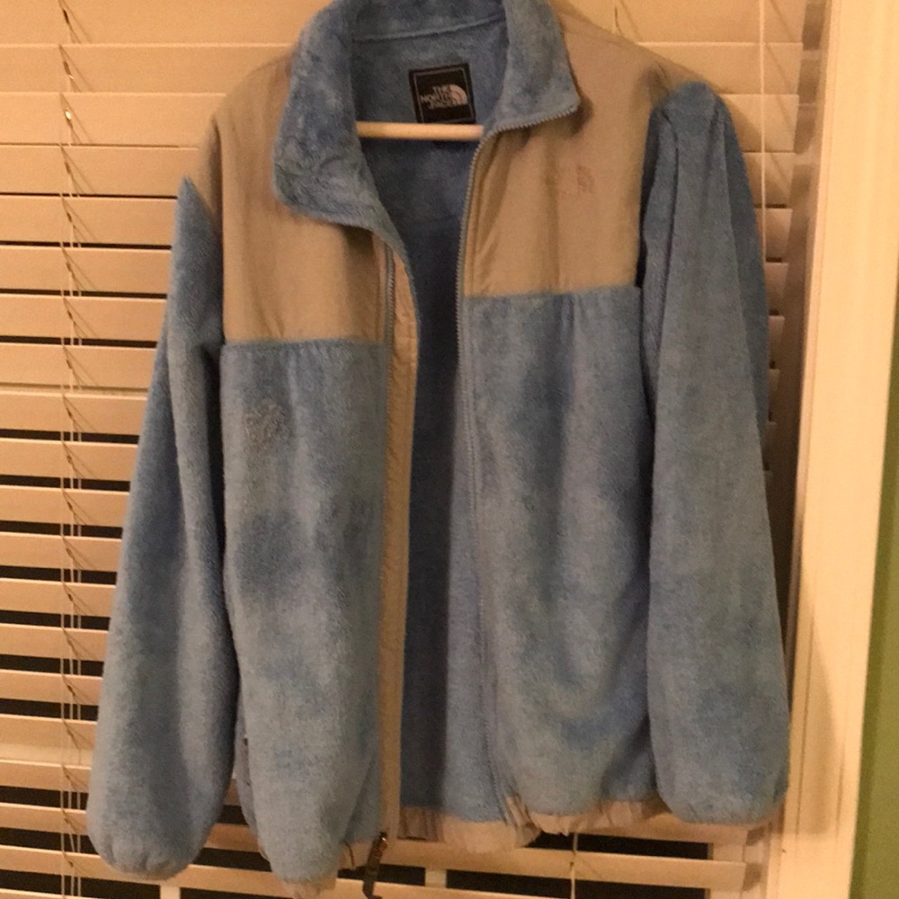 Northface jacket size girls XL blue